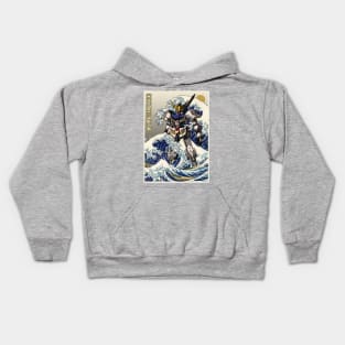 Hokusai Gundam Barbatos Kids Hoodie